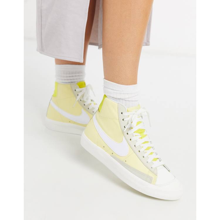 Nike blazer high 2024 vintage homme jaune