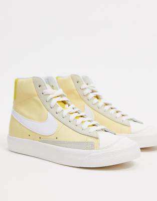 nike blazer 77 trainers in yellow