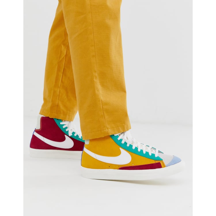 Nike blazer mid vintage suede multi best sale