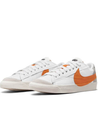 Nike Blazer Low 77 Jumbo Low-top Sneakers In White