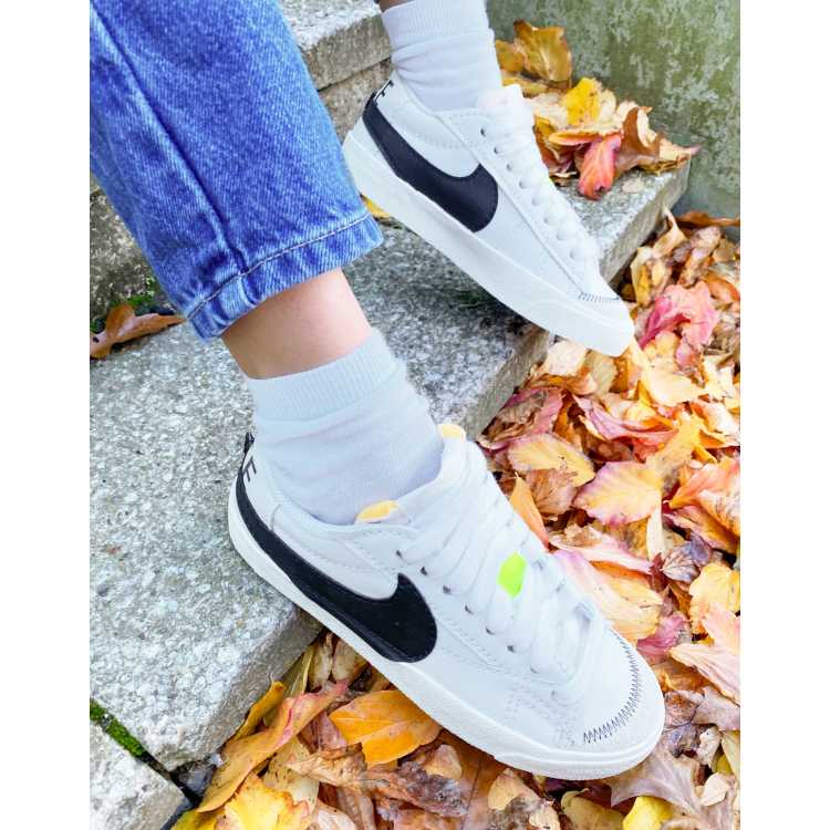 Blazer Jumbo sneakers in white/black | ASOS