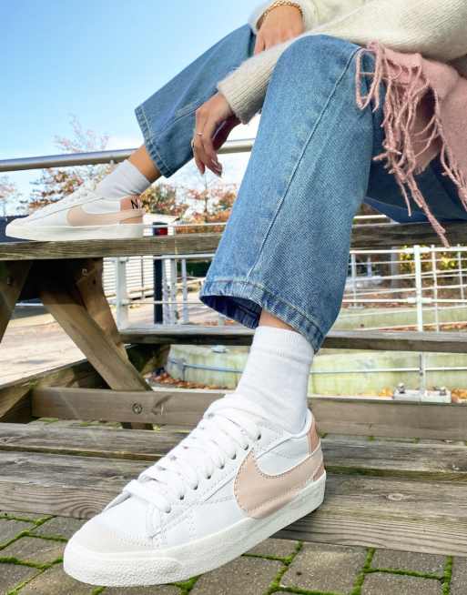 Nike blazer basse clearance femme rose