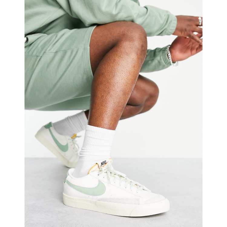 lime green nike blazer