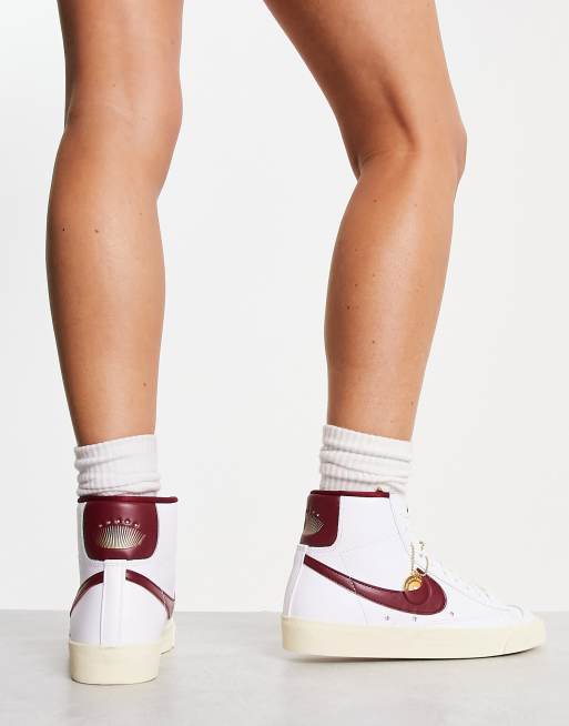 Nike blazer shop low bordeaux