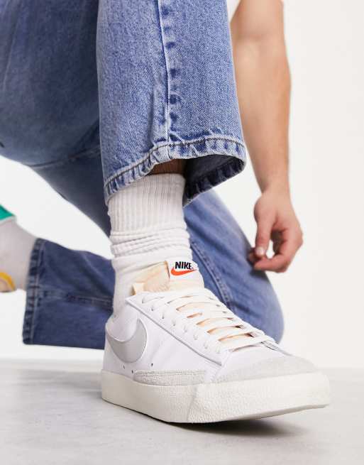 Nike blazer low vintage grey clearance