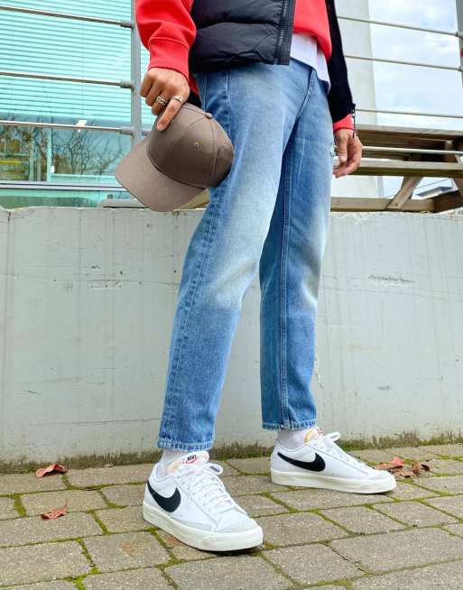 Nike Blazer Low '77 VNTG sneakers in white/black