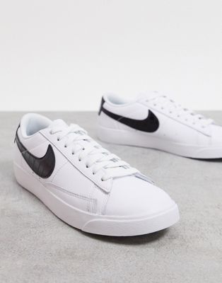 Nike Blazer Low in white and black | ASOS