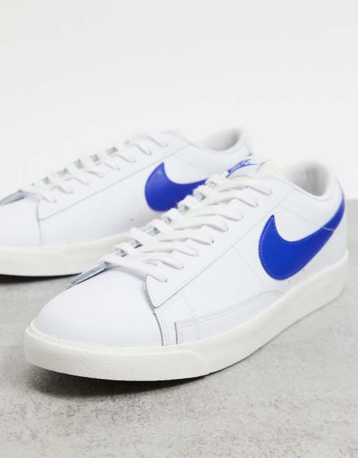 blazer low leather sneaker