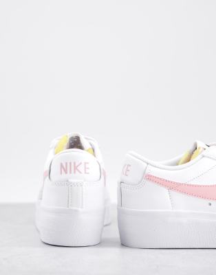 nike blazer platform pink