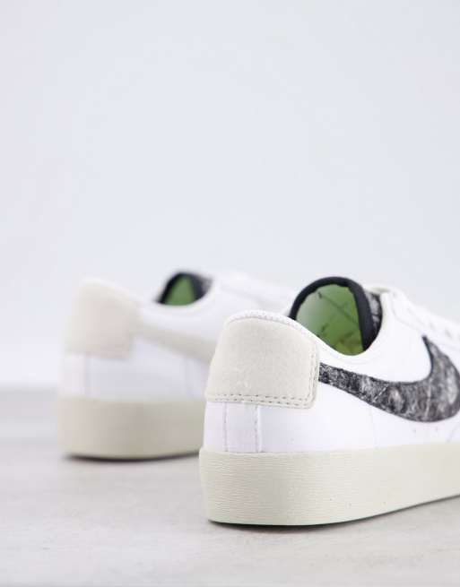 Nike Blazer Low Se Sneakers In White Asos