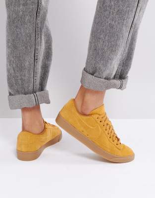 nike blazer gum sole