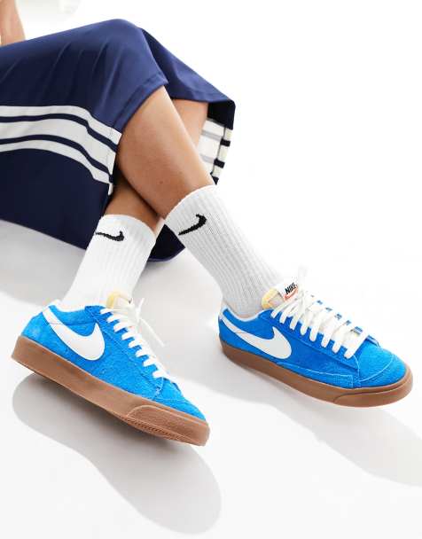 Nike Blazer Low Vintage sneakers in photo blue - view 1