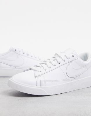 mens all white nike blazers