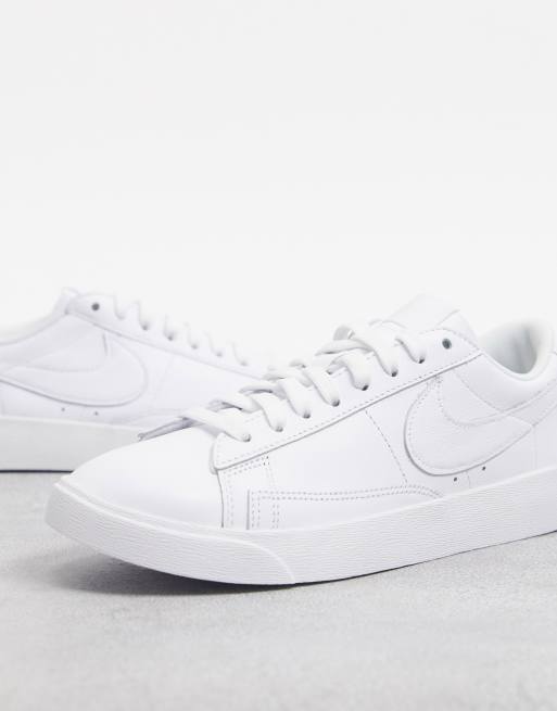 Mens nike shop blazer low white