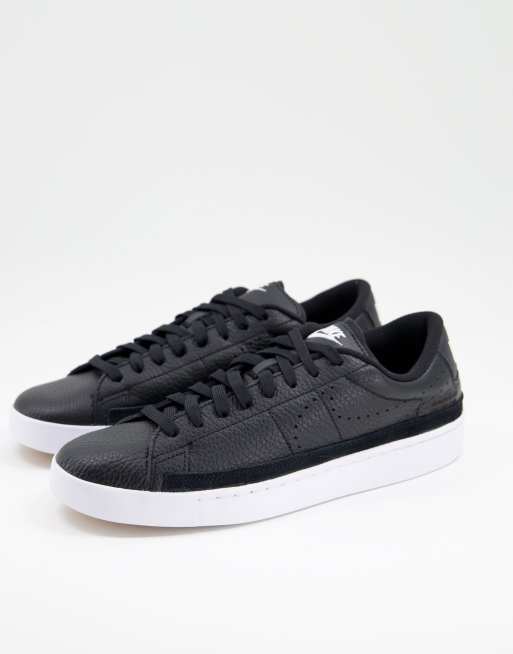 Nike Blazer Low X Premium Leren sneakers in zwart