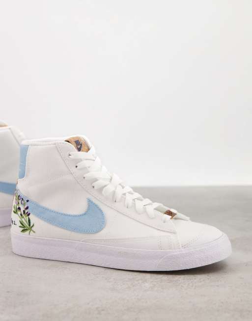 Nike blazer on sale femme bleu