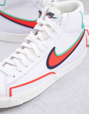 Nike blazer store basse arancione