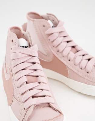 nike blazer high rose