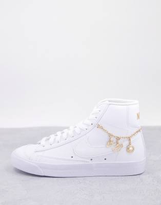 nike blazer mid 77 lx white metallic gold