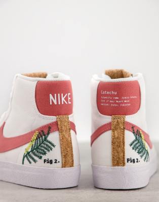 womens floral nike blazers
