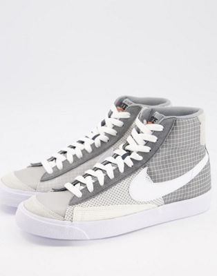 nike panelled lace up shoes