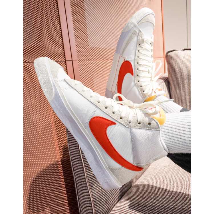 Nike blazer blanche et rouge new arrivals