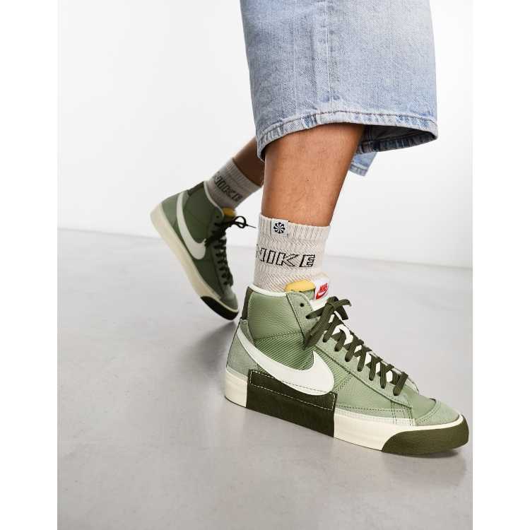 Nike blazer kaki clearance femme