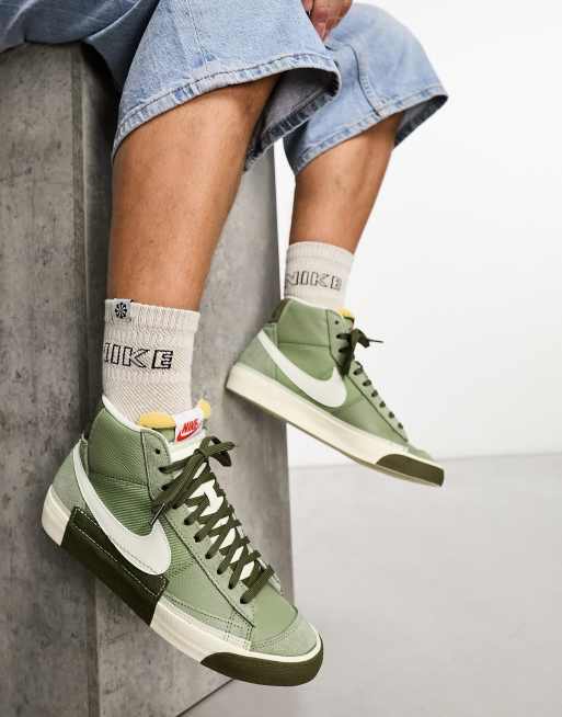 Nike blazer 2025 khaki damen