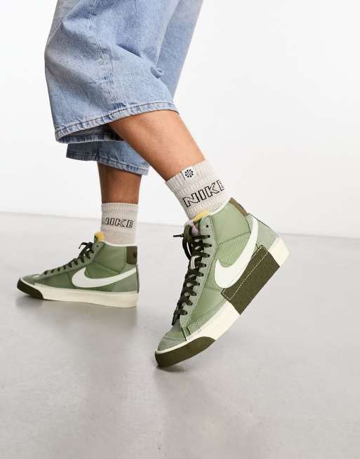 Nike hotsell blazer khaki