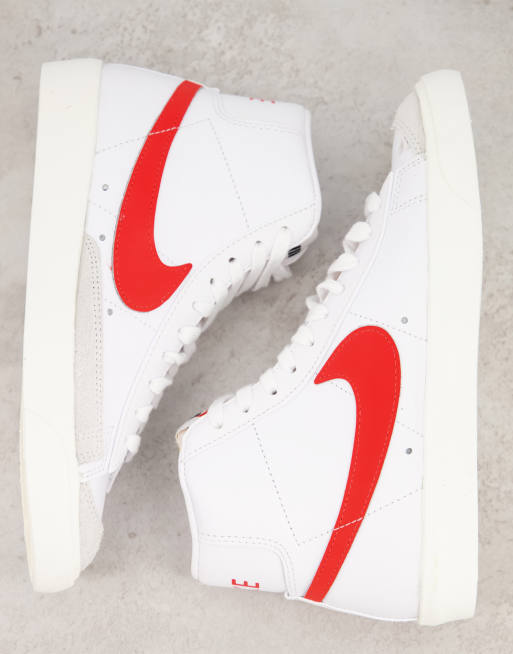 Nike blazer cheap rosse e bianche