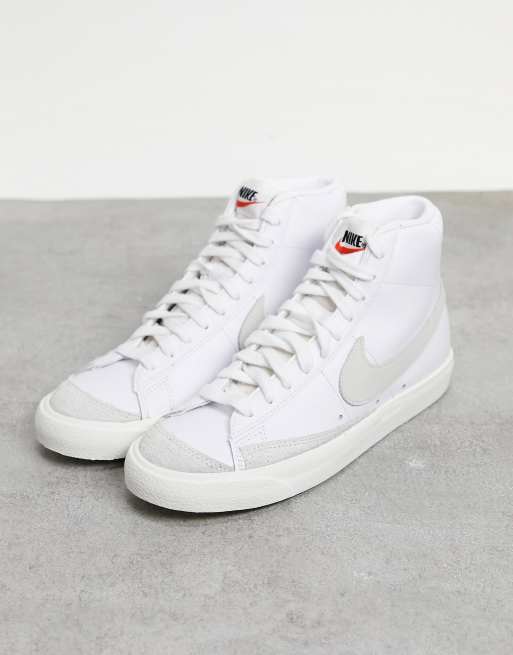 Nike Blazer Mid 77 Sneakers bianche e verdi