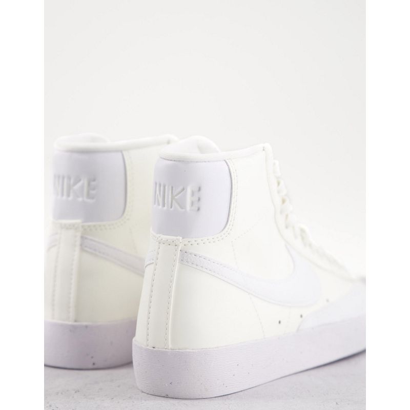 Donna W2NwE Nike - Blazer Mid '77 - Sneakers in materiale sostenibile color crema