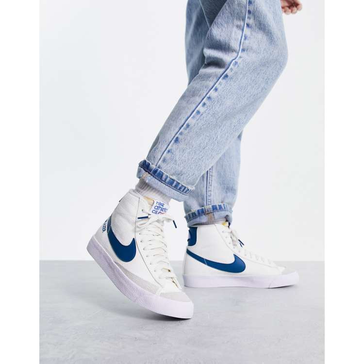 blue blazers nike