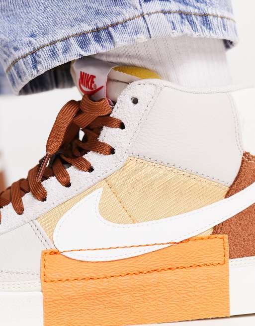 Nike Blazer Mid 77 Sneakers marroni