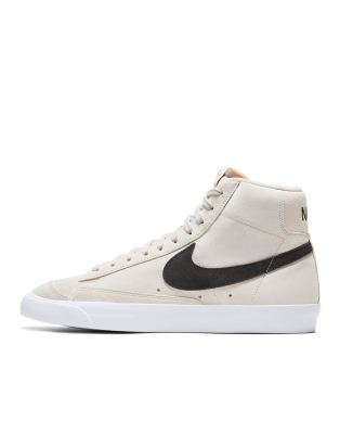nike blazer mid black suede trainers