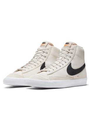 nike blazer perforated suede high top sneakers