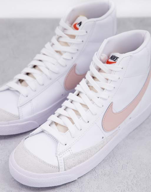 Nike velvet blazer on sale trainers in white