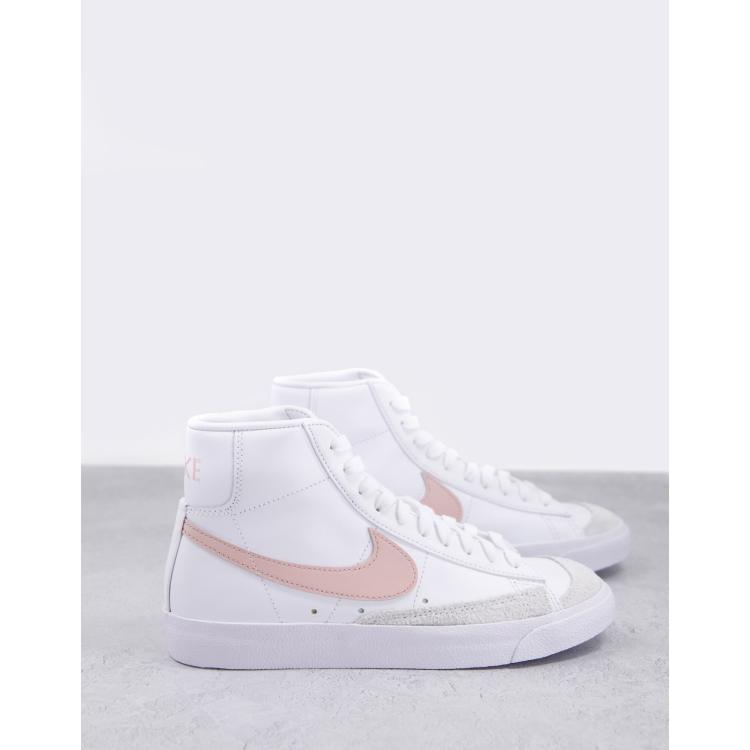 Nike blazer grey store pink