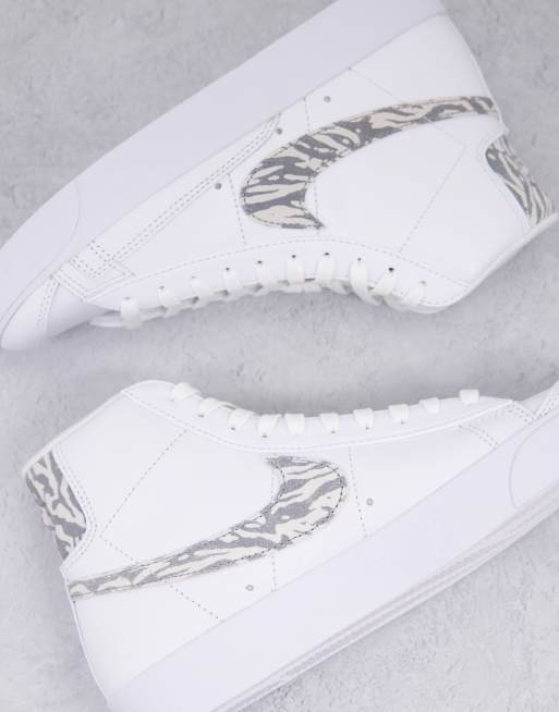 Nike blazer shop zebra print