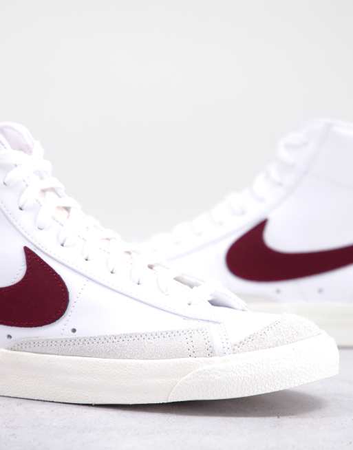 Nike blazer bianche e rosse discount