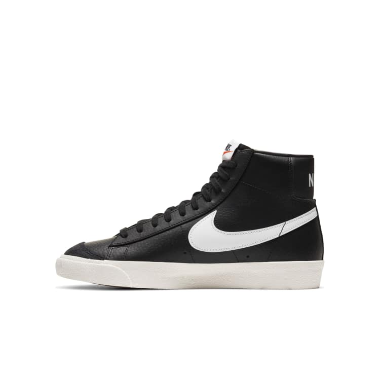 Velas usuario para ver Nike Blazer Mid '77 Vintage sneakers in black and white | ASOS