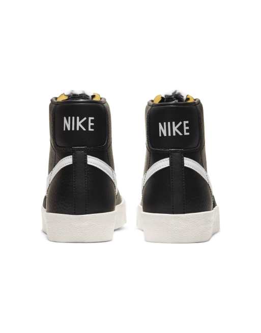 Black suede blazer mid vintage sneakers best sale
