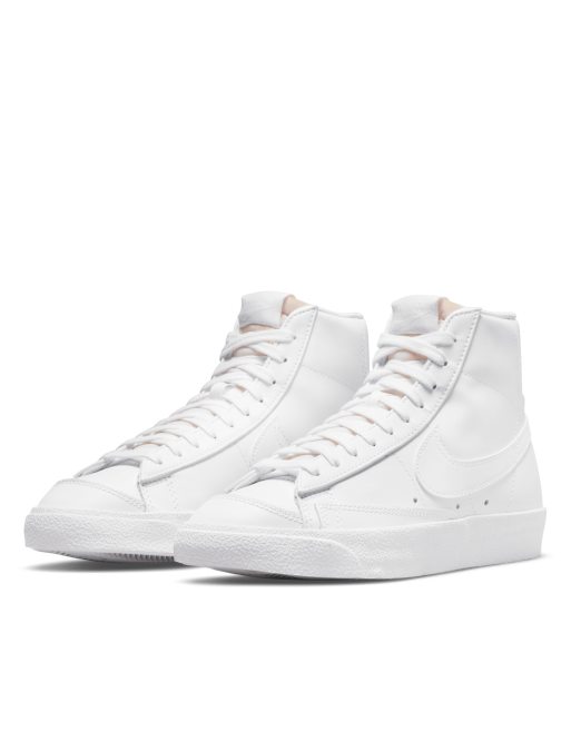 Nike Blazer Mid 77 Vintage sneakers in triple white