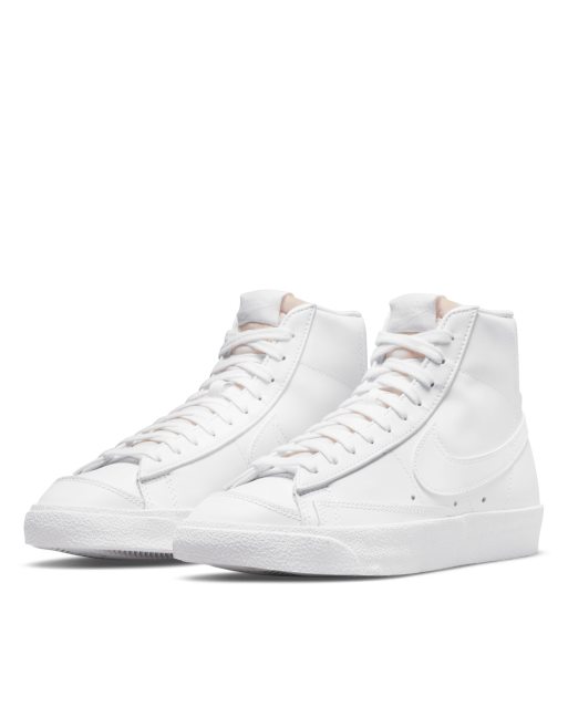 Nike Blazer Mid '77 sneakers in triple white |