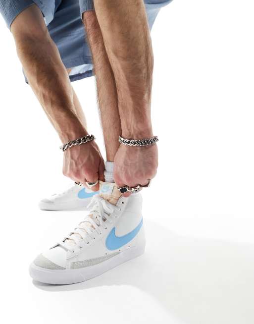 Nike blazer mid vintage pacific blue hotsell