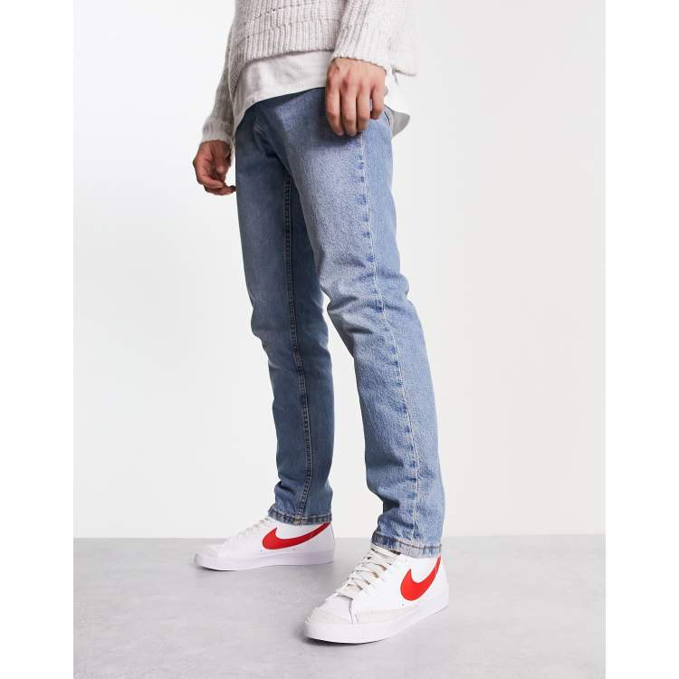 Nike blazer mid shop with jeans