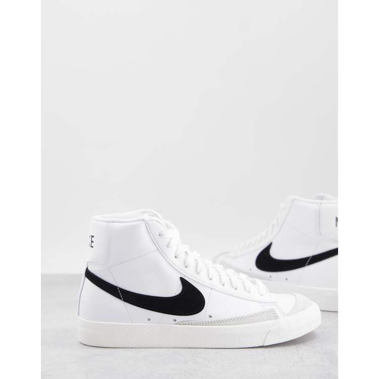 Nike blazer nere e bianche sale