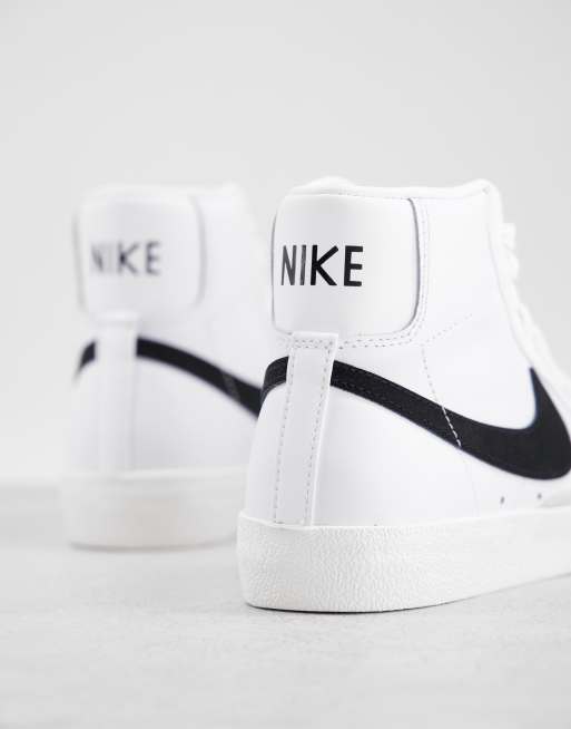 Nike - Blazer Mid '77 VNTG - Sneakers i hvid/sort , 4 af 4