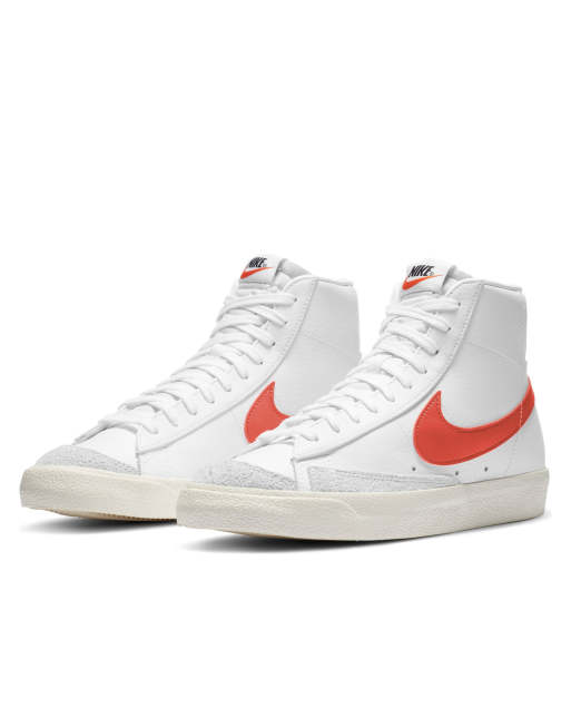 Nike blazer shop mid femme orange