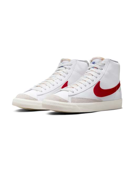 nike blazers 77 red